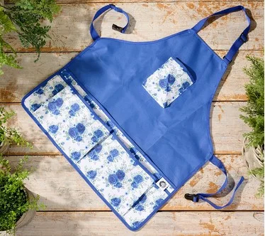 Girl Next Door Floral Garden Apron with Pockets