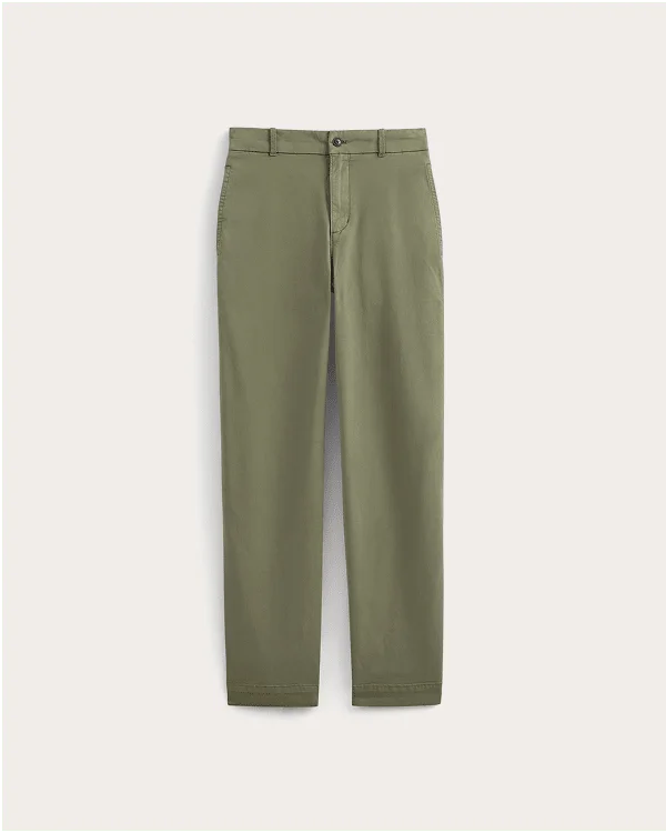 Image | Relaxed Fit Chino | Lichen Green