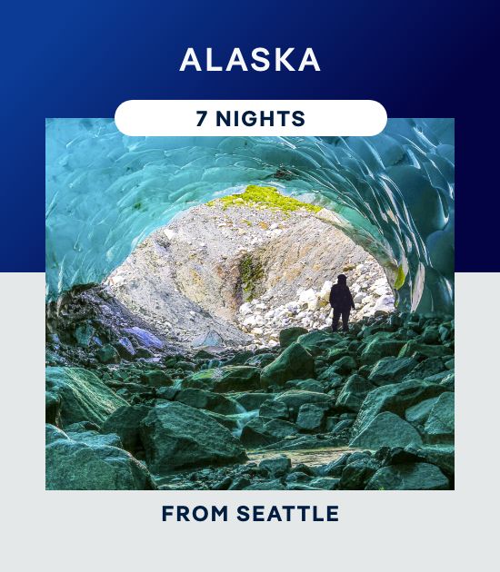 Alaska – 7 Nights From Seattle – Click to View Cruises & Book Now
