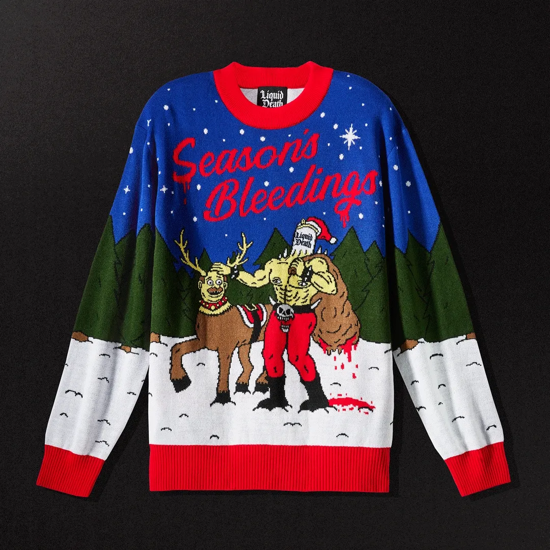 SEASON’S BLEEDINGS HOLIDAY SWEATER