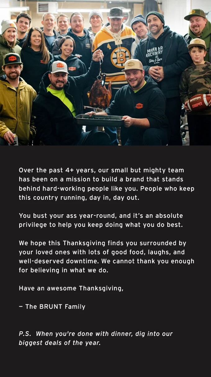 Happy Thanksgiving