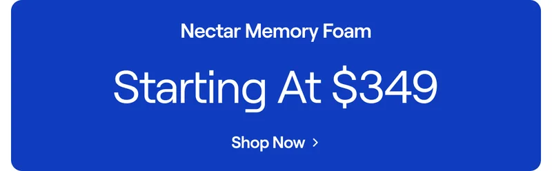 Memory Foam Starting at $349