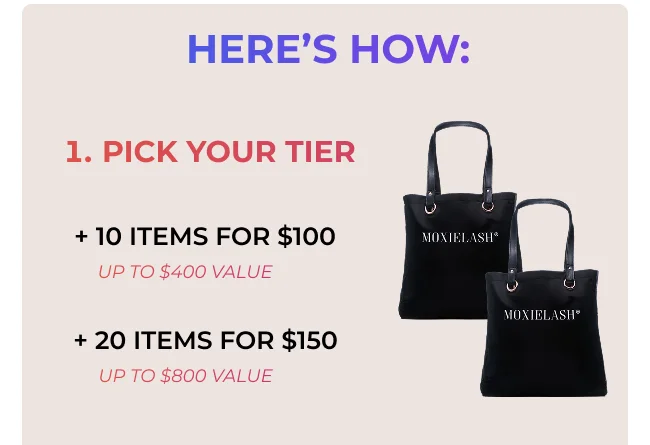 1. Pick Your Tier