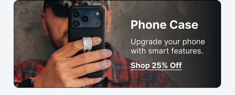 Phone Case Upgrade your phone with smart features.