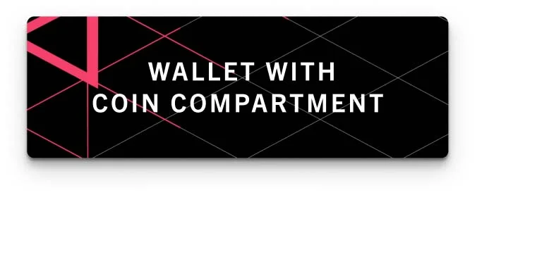 Wallet With Coin Compartment