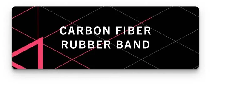 Carbon Fiber Rubber Band