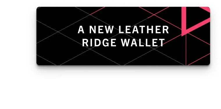 A New Leather Ridge Wallet