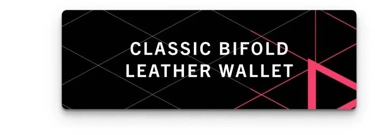 Classic Bifold Leather Wallet