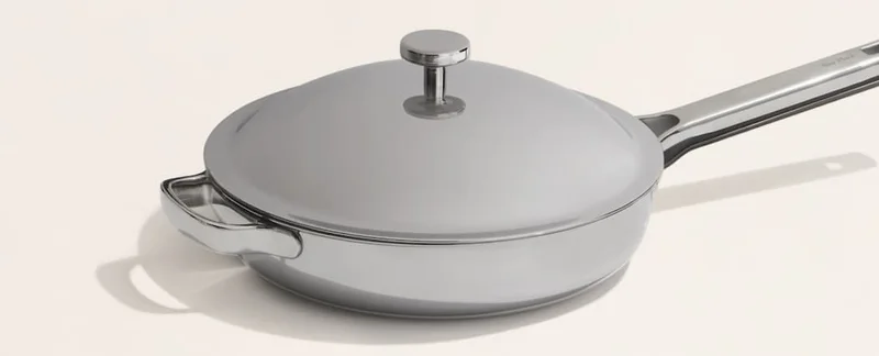 Our Titanium Always Pan Pro uses patented NoCo® technology to deliver a remarkable nonstick cooking experience without a coating or PFAS.