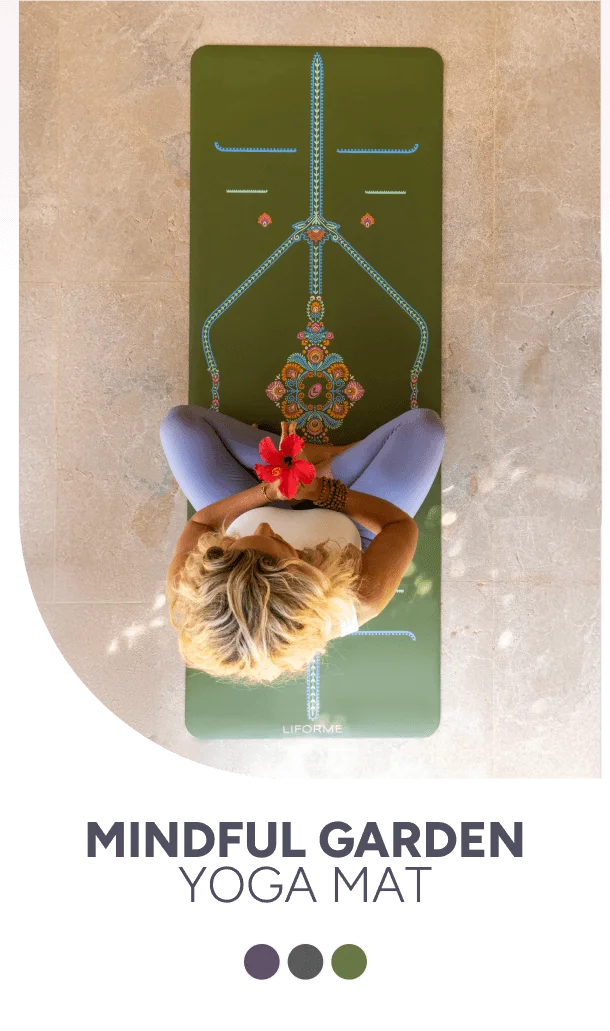 Liforme Mindful Garden Yoga Mat