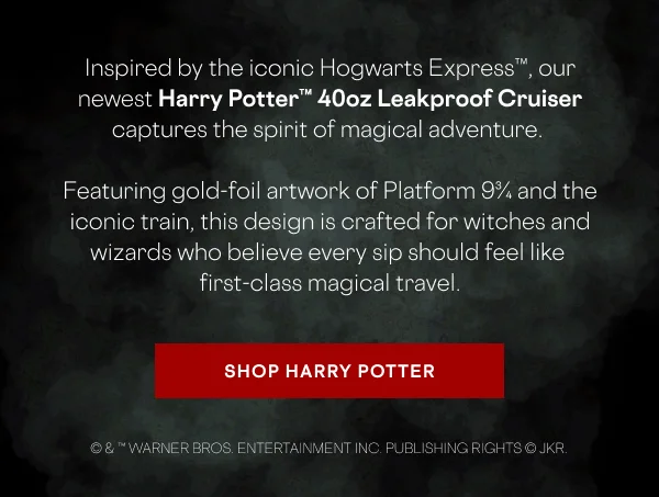 Shop NEW Hogwarts Express Leakproof Cruiser!