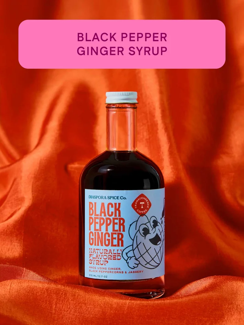 Black Pepper Ginger Syrup