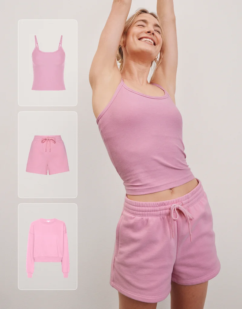 Spacedye Forever Tank in Pink Haze