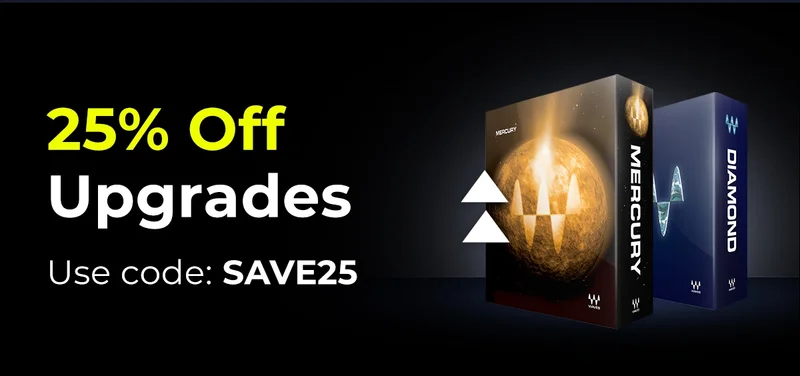 25% Off Upgrades - Use code: discount code