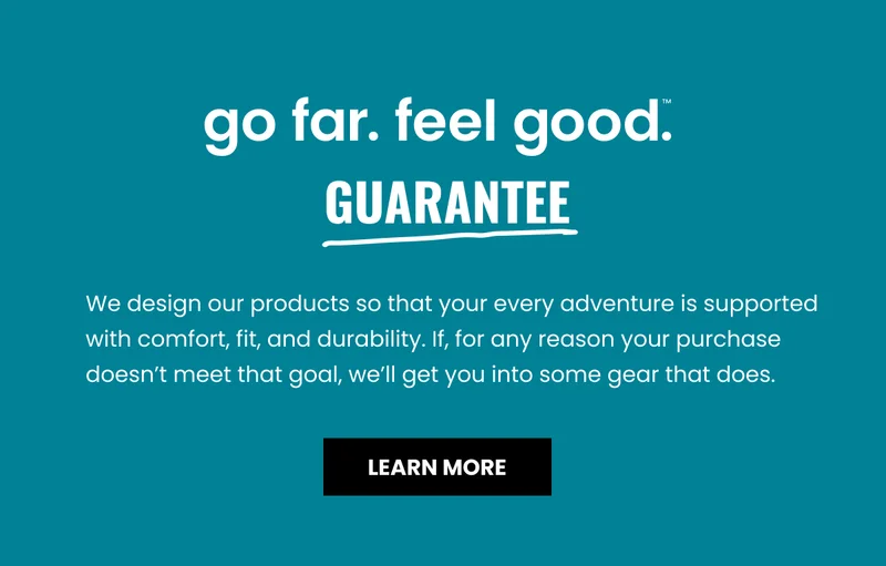 Gear Up Risk-Free We stand behind everything we make. We promise to make our products with incredible attention to comfort, fit, and durability—because we want you to love our gear as much as we do.  And we want it to be able to support all of your adventures, from exploring new cities to summiting new mountains. So if, for any reason, you aren’t completely happy with your Smartwool® gear within two years of purchasing, we’ll get you into some new gear. No problem.