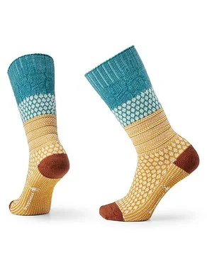 Everyday Popcorn Cable Full Cushion Crew Socks