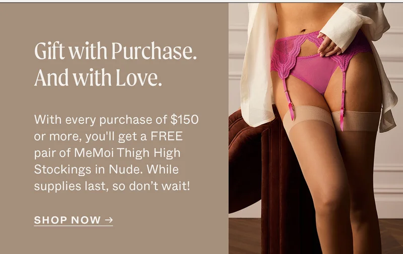 Free Gift With Purchase