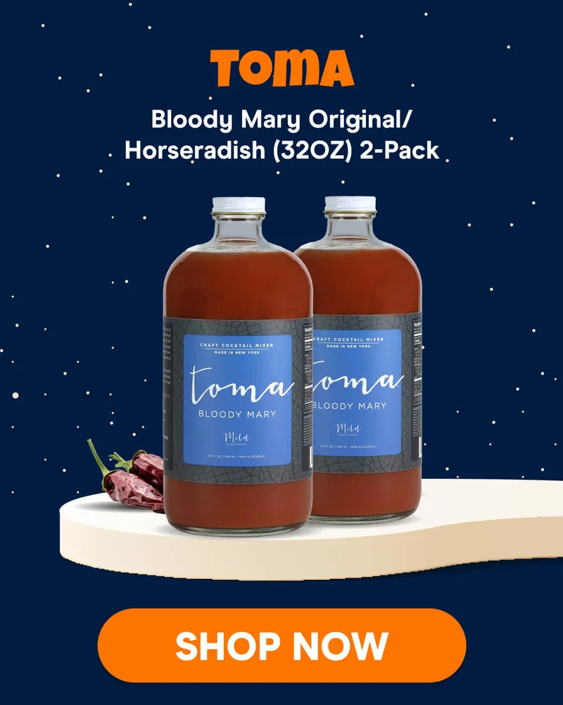 Toma: Bloody Mary Original/Horseradish (32OZ) 2-Pack