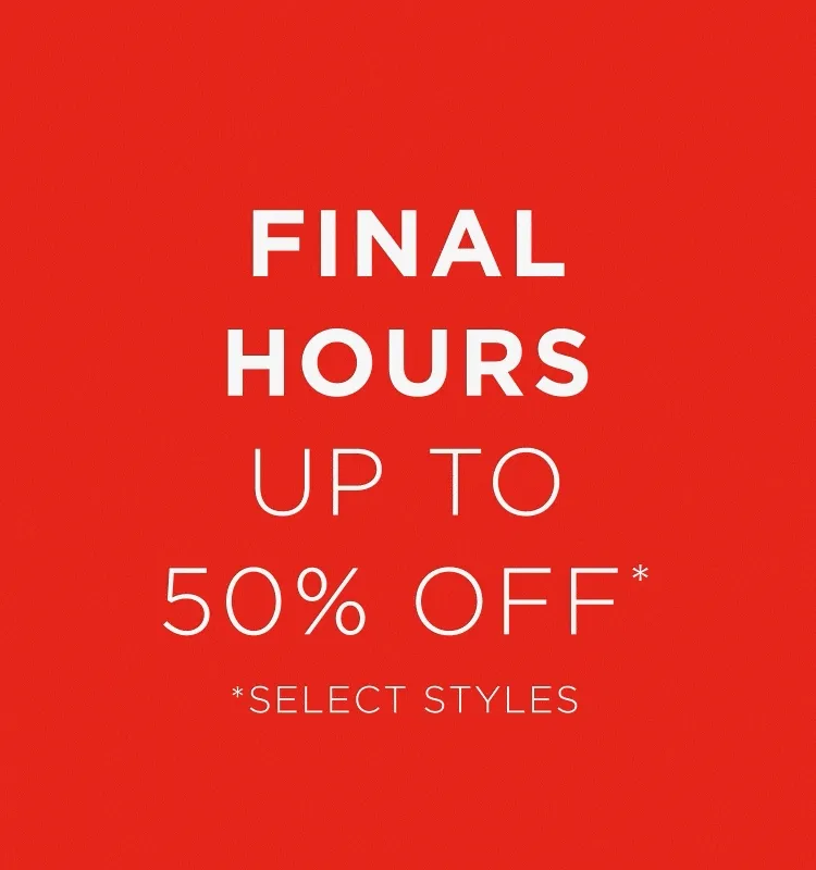 Sale up to 50% off