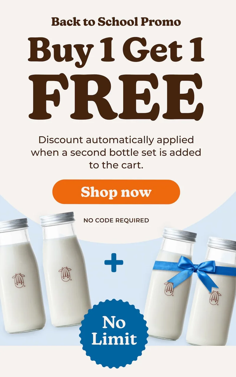 Buy 1 Get 1 Back to School Promo