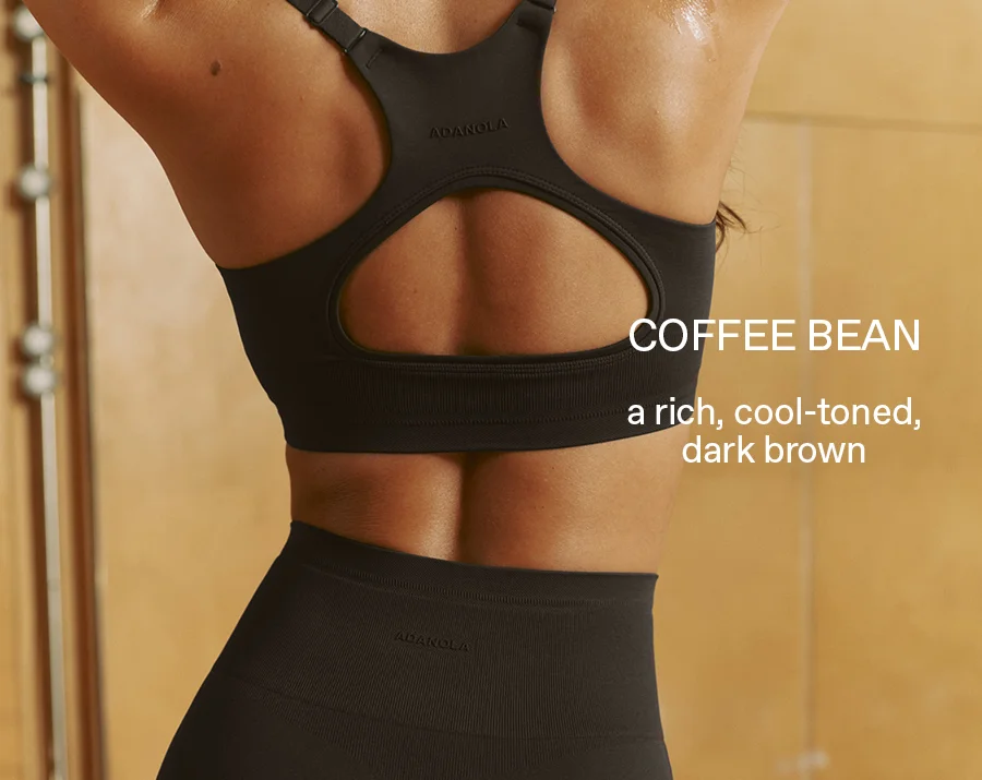 Coffee Bean: Rich, cool-toned, dark brown