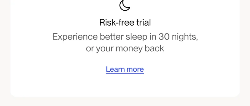 Risk-free trial