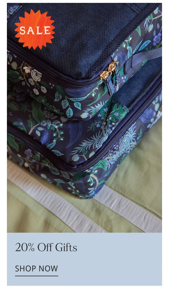 20% Off Gifts SHOP NOW