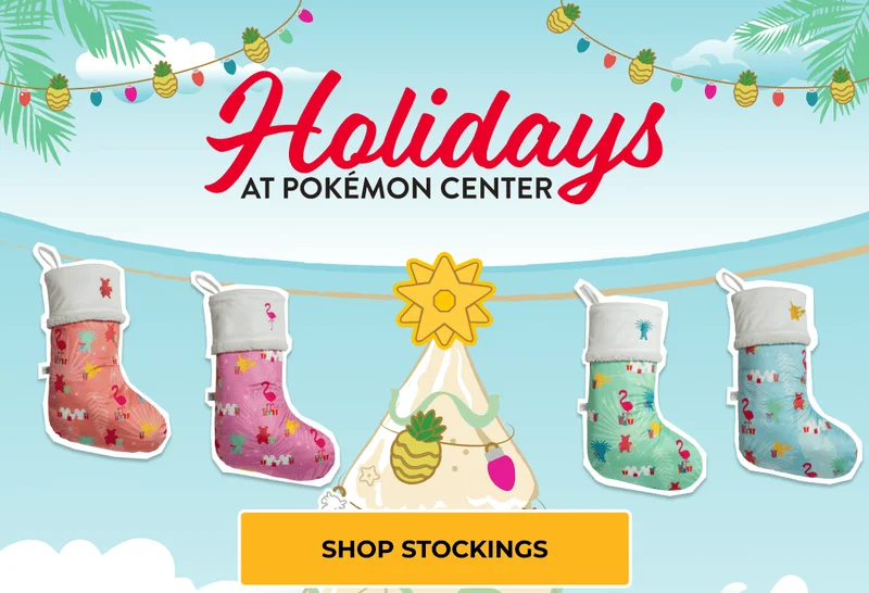 Holidays at Pokémon Center - Shop Stockings ›