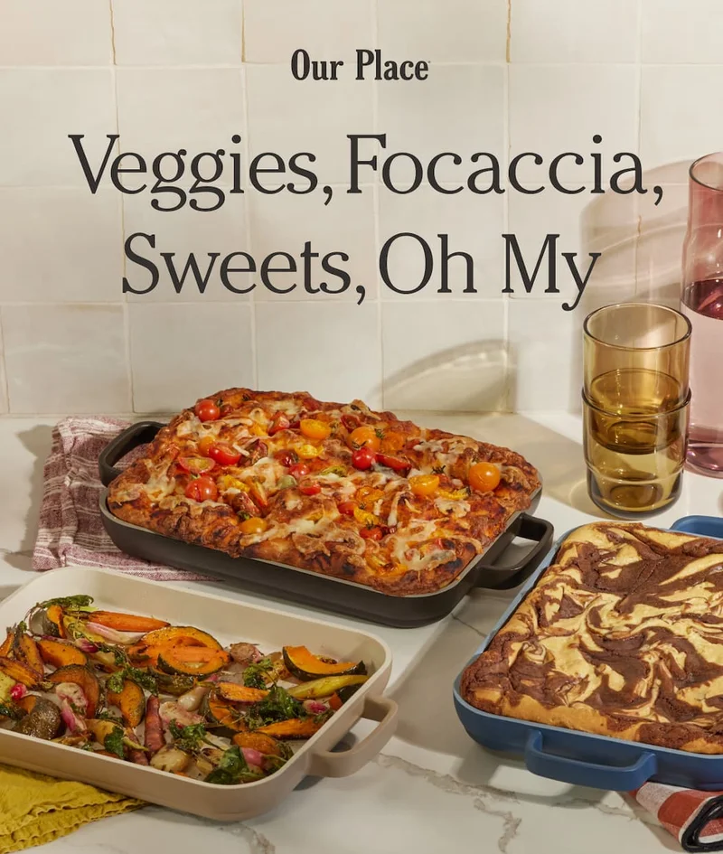 Our Place | Veggies, Focaccia, Sweets, Oh My