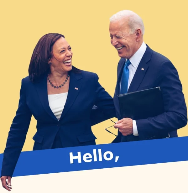 Joe and Kamala