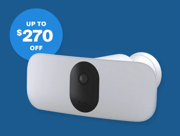 Up to $270 off. Pro 3 Wireless Floodlight Camera.