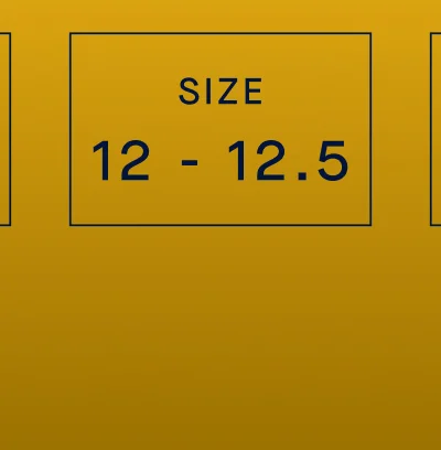 SIZE 12 - 12.5