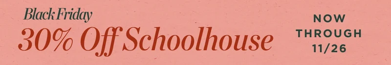 30% Off Schoolhouse