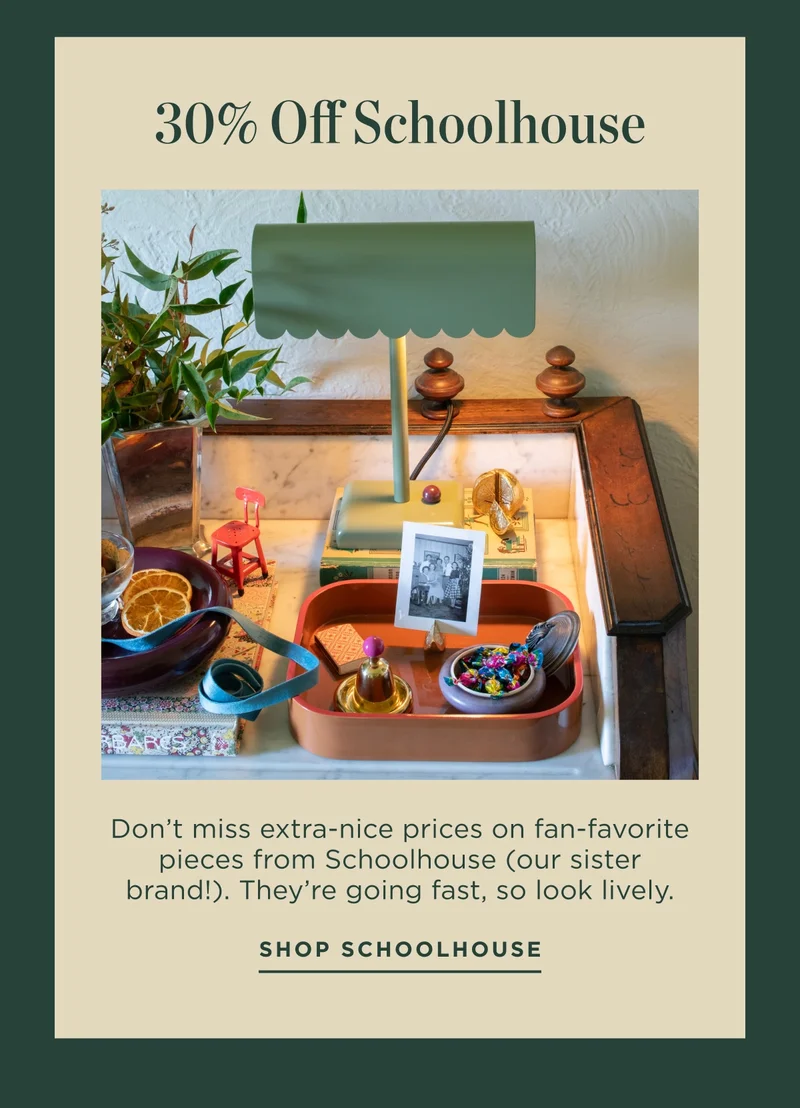30% Off Schoolhouse