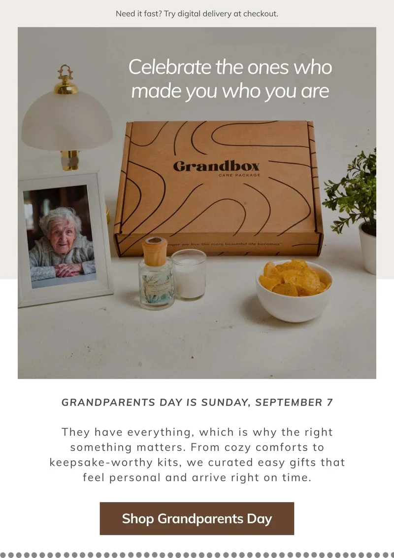 Shop Gifts for Grandparents Day