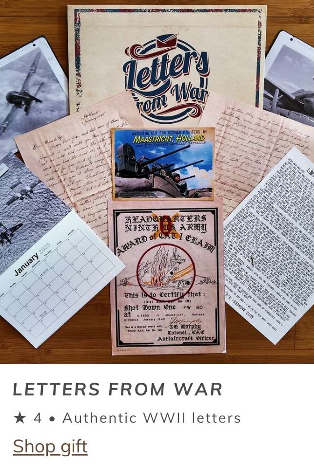 Letters From War - The WWII History Package