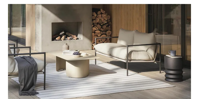 Scandi-inspired furniture that will keep you cozy outside.