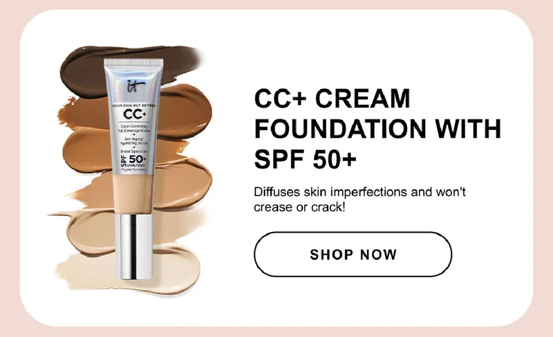 CC+ CREAM FOUNDATION WITH SPF 50+