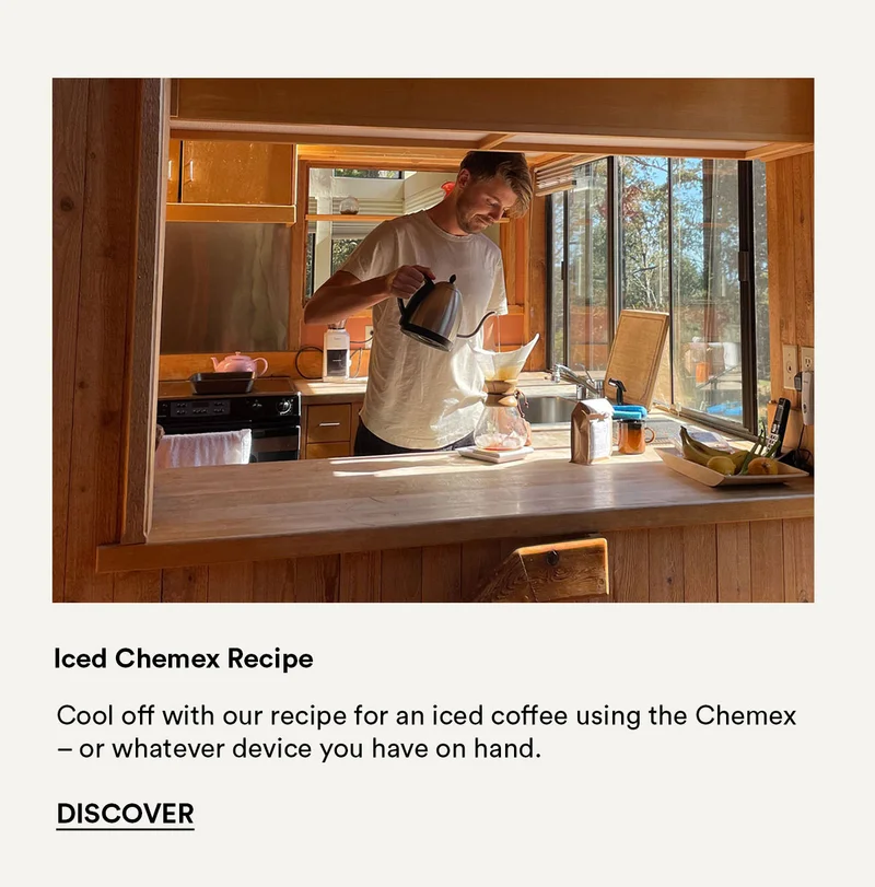 Iced Chemex Pourover Recipe