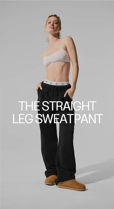 THE STRAIGHT LEG SWEATPANT