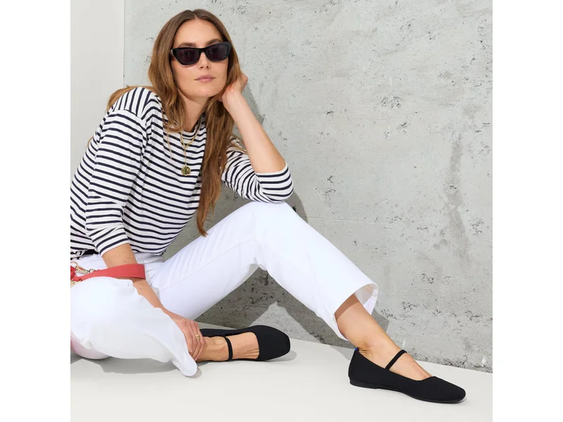 ★★★★★ “A new classic for my closet.” - Tara S. THE MAX SQUARE MARY JANE