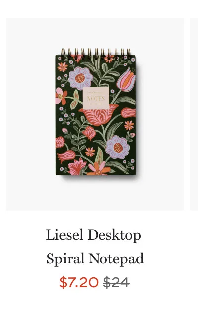 Liesel Desktop  Spiral Notepad $7.20