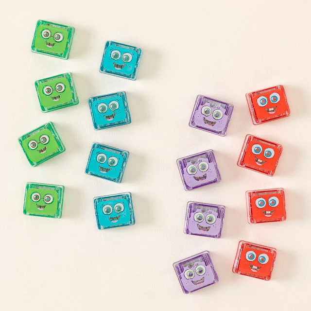 Glowing Bath Time Cubes
