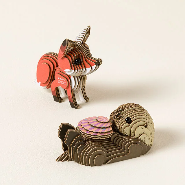 Mini National Park Animal 3D Kit - Set of 2
