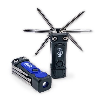 Flipo Set of (2) 8-in-1 Pocket Tools