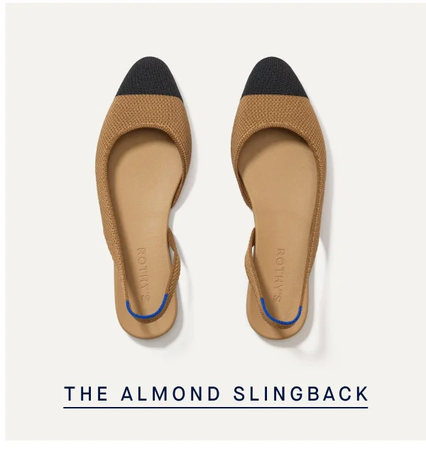 THE ALMOND SLINGBACK