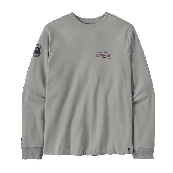 Three different crew sweatshirts with graphics.