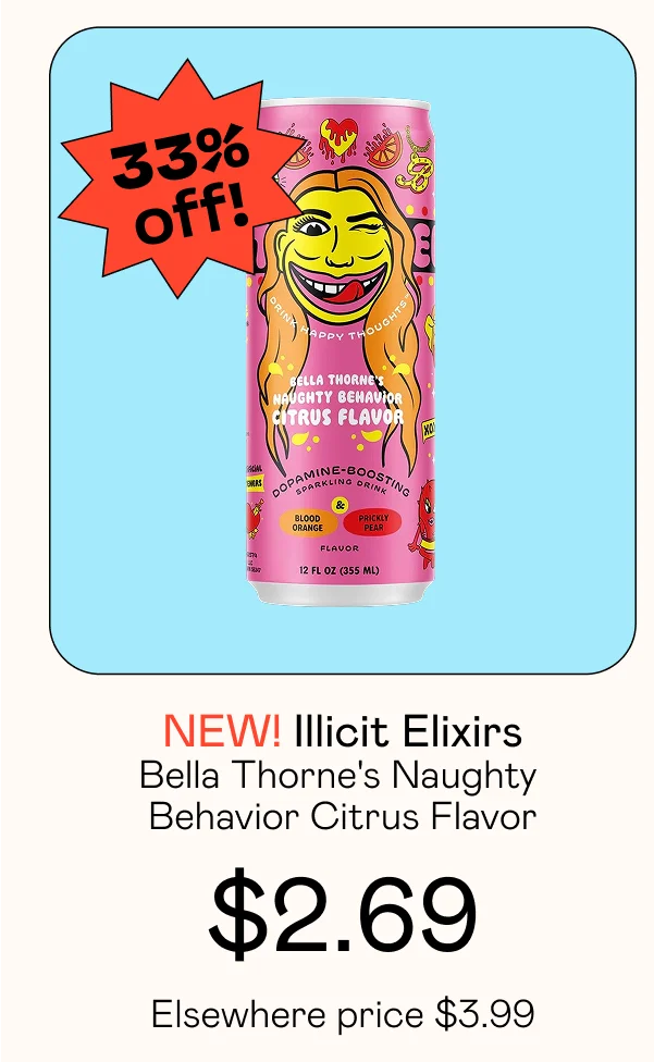 Bella Thorne's Naughty Behavior Citrus Flavor