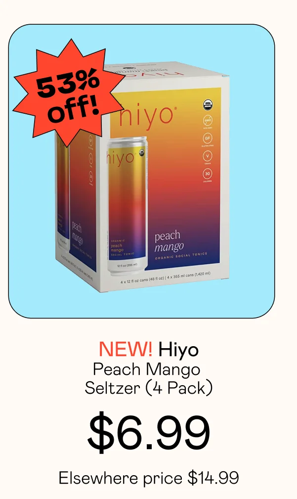 Peach Mango Seltzer (4 Pack)