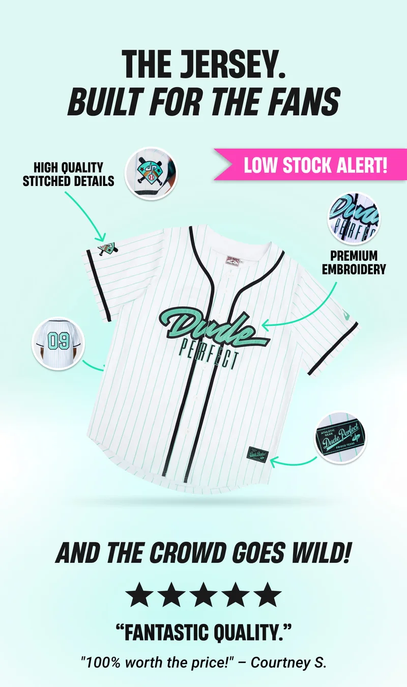THE JERSEY. BUILT FOR THE FANS - LOW STOCK ALERT!